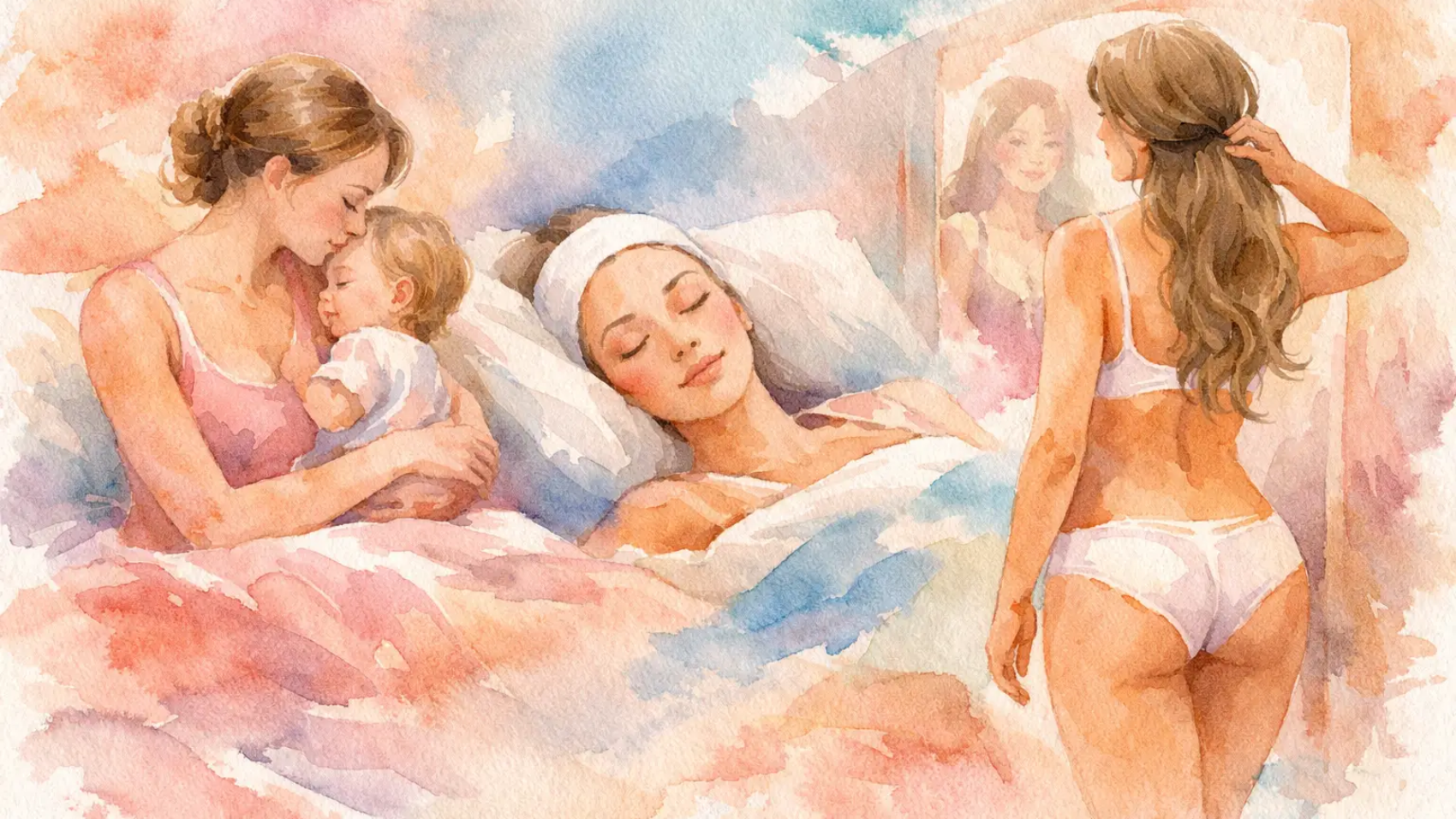 Mommy makeover: recuperação por etapas